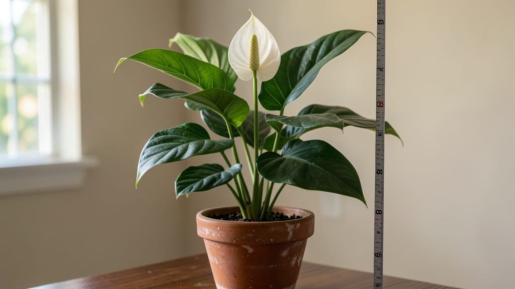How Tall Do Peace Lilies Grow: Indoor Height Guide by Variety and Care