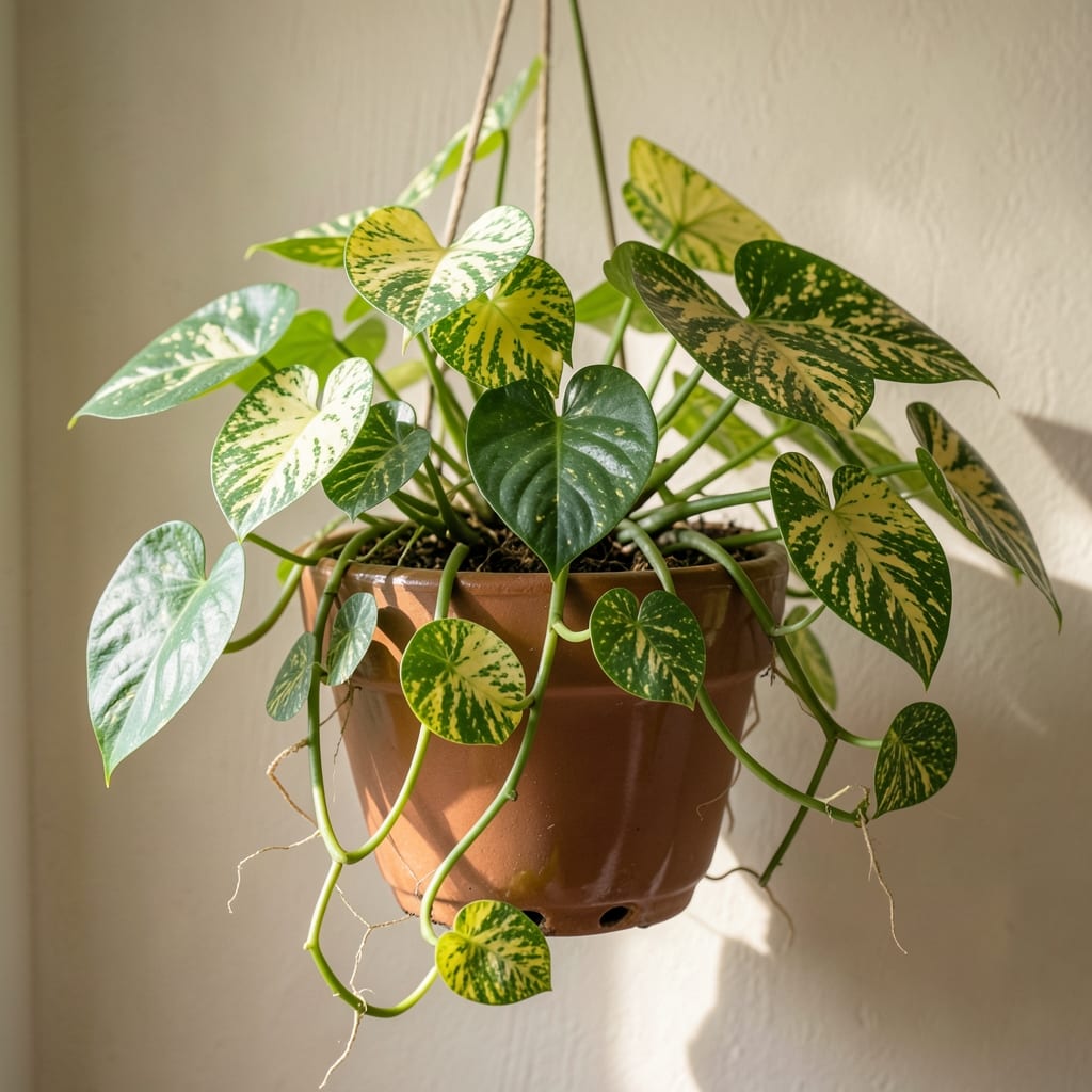 How Much Light Does Chinese Money Plant Need: Ideal Brightness for Lush, Variegated Leaves
