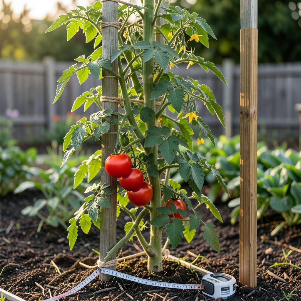 How Tall Do Big Beef Tomato Plants Grow: 10-Foot Giants & Space-Saving Hacks