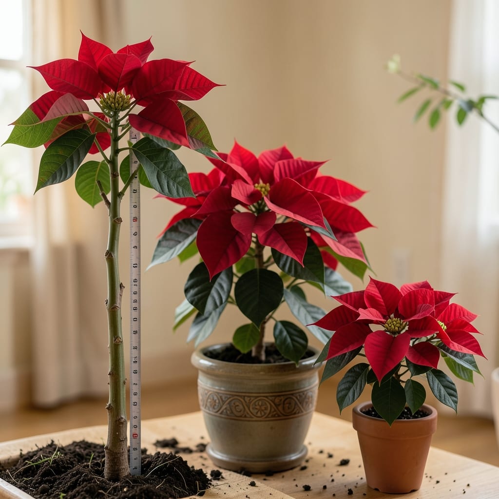 How Tall Can Poinsettias Grow: Indoor vs Outdoor Growth Limits by Variety