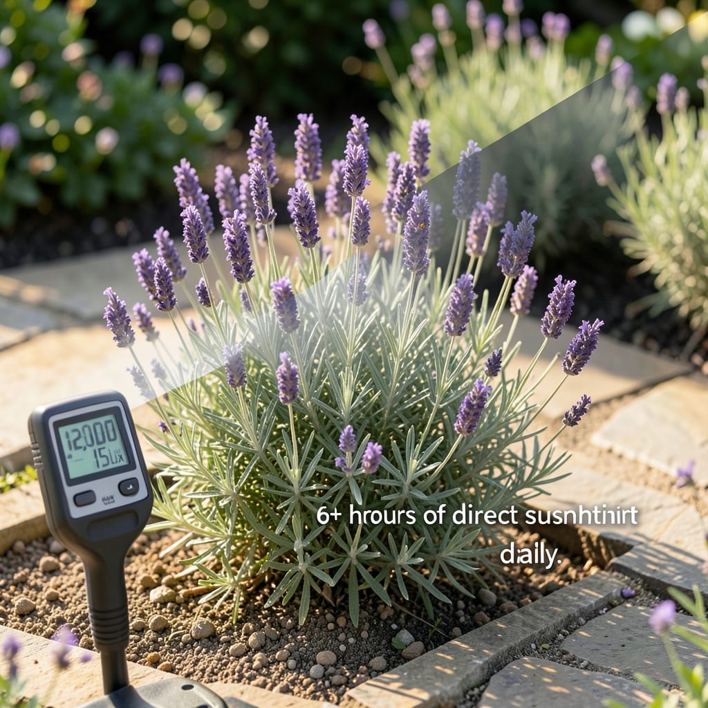How Much Light Does a Lavender Plant Need: Sunlight Hours That Prevent Wilting