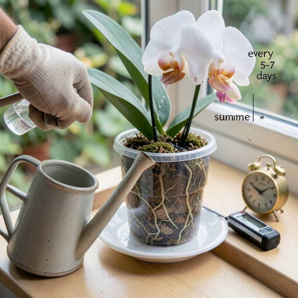 How Often to Water Orchids in Summer: Heat-Resistant Schedule for Thriving Blooms