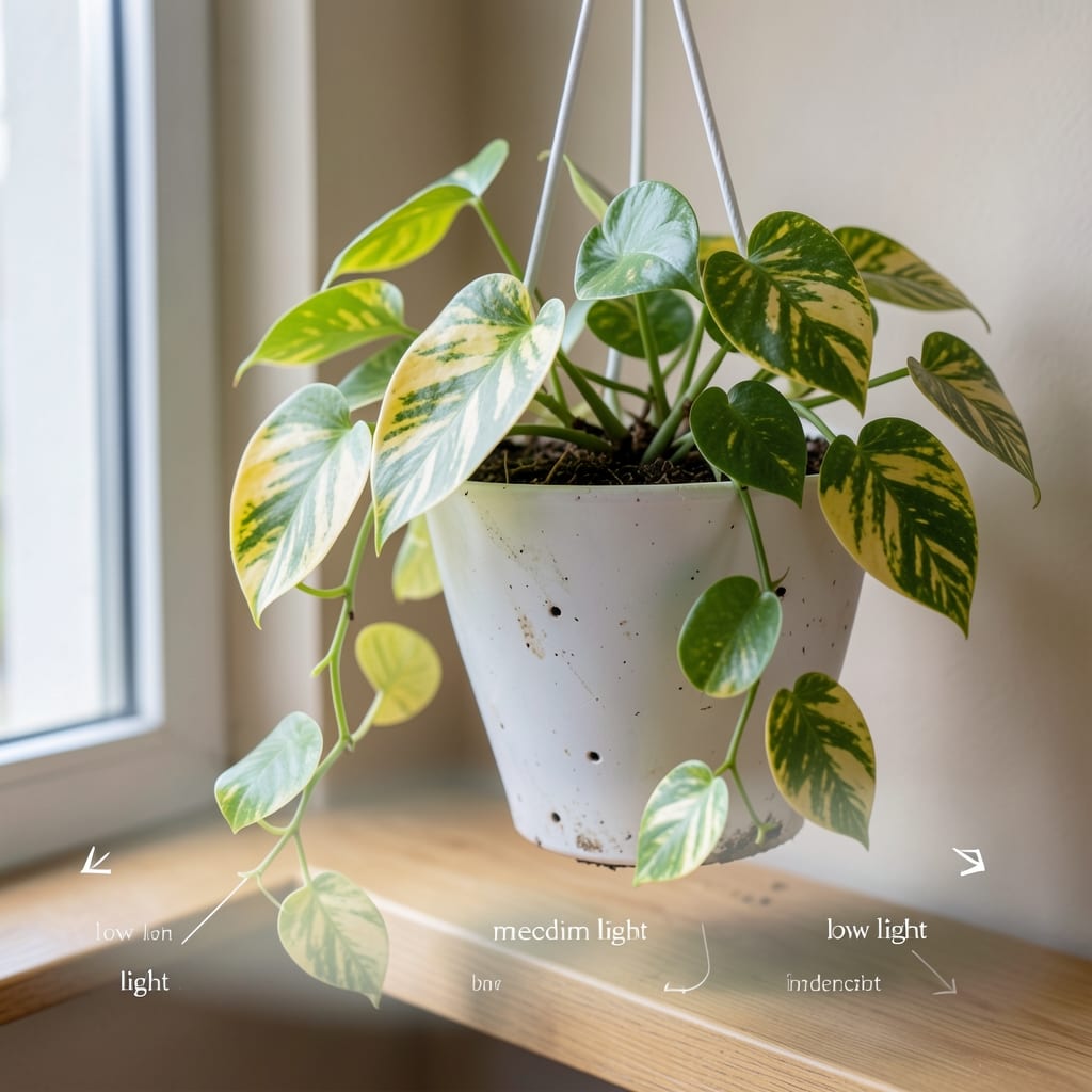 How Much Light for Chinese Money Plant: Ideal Brightness Levels for Lush Growth
