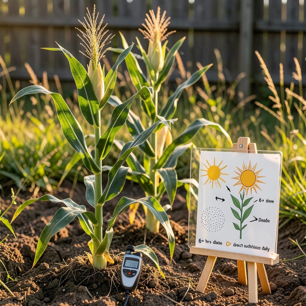 How Much Light Does a Corn Plant Need: Bright Indirect Sunlight Secrets for Lush Foliage