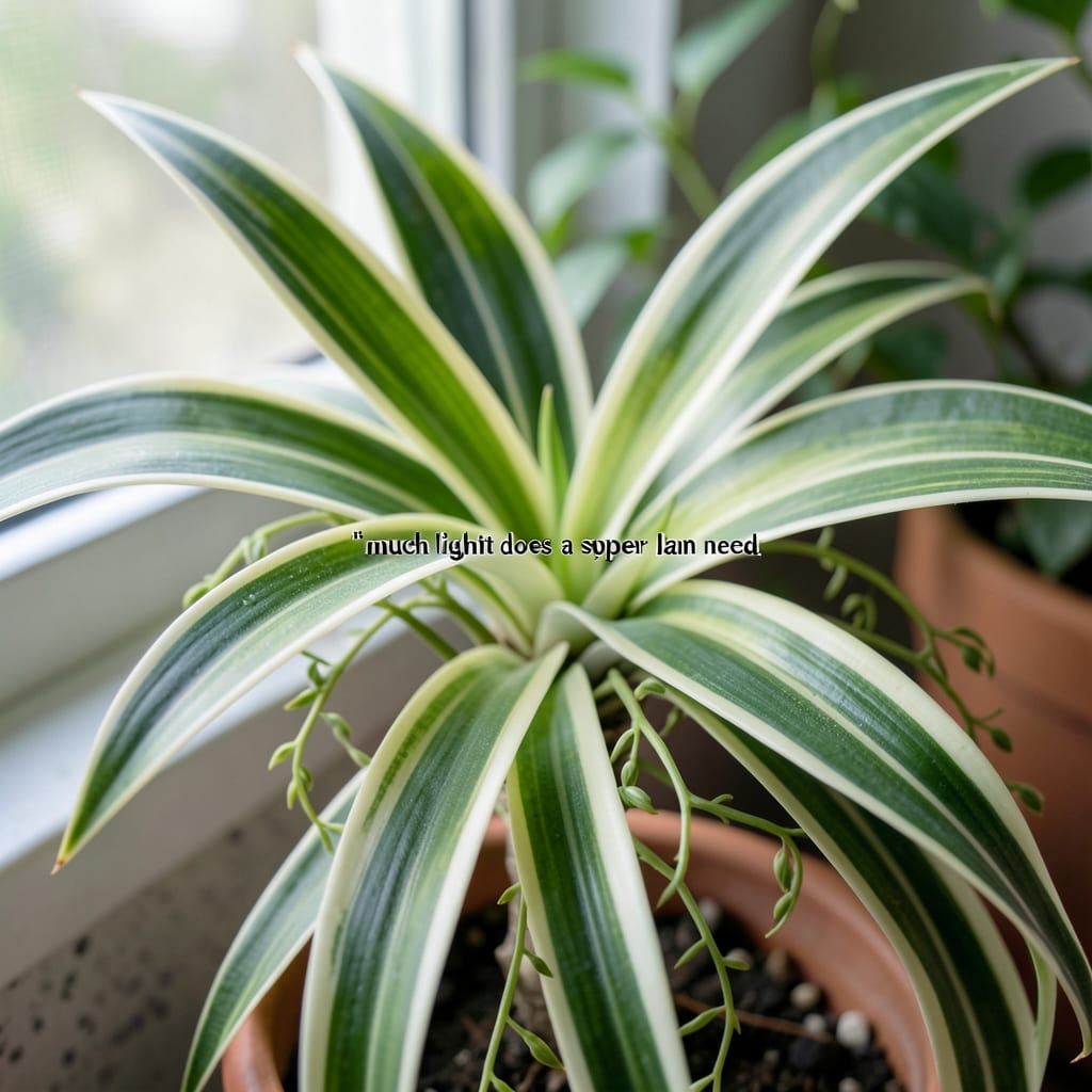How Much Light Do Spider Plants Need: Thriving in 3-4 Hours of Indirect Sun Daily