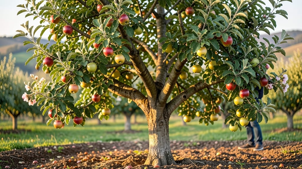 How Tall Does an Apple Tree Grow: Space-Saving Dwarf vs. Towering Standard Heights