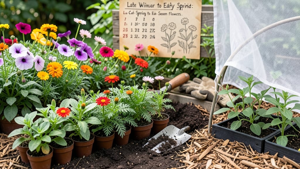 When to Plant Flowers in North Texas: Exact Months by Zone for Zero-Frost Risk Blooms