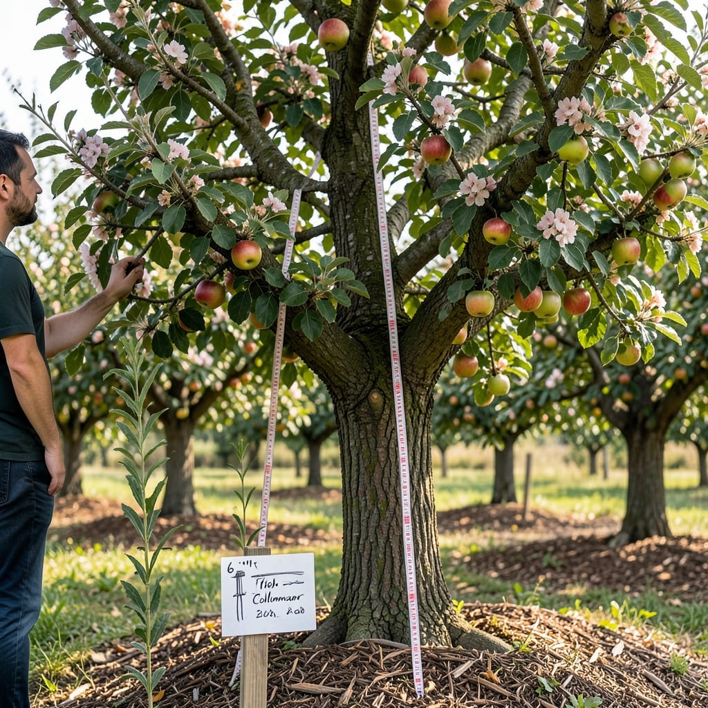How Tall Apple Trees Grow: Variety Height Ranges and Space Needs