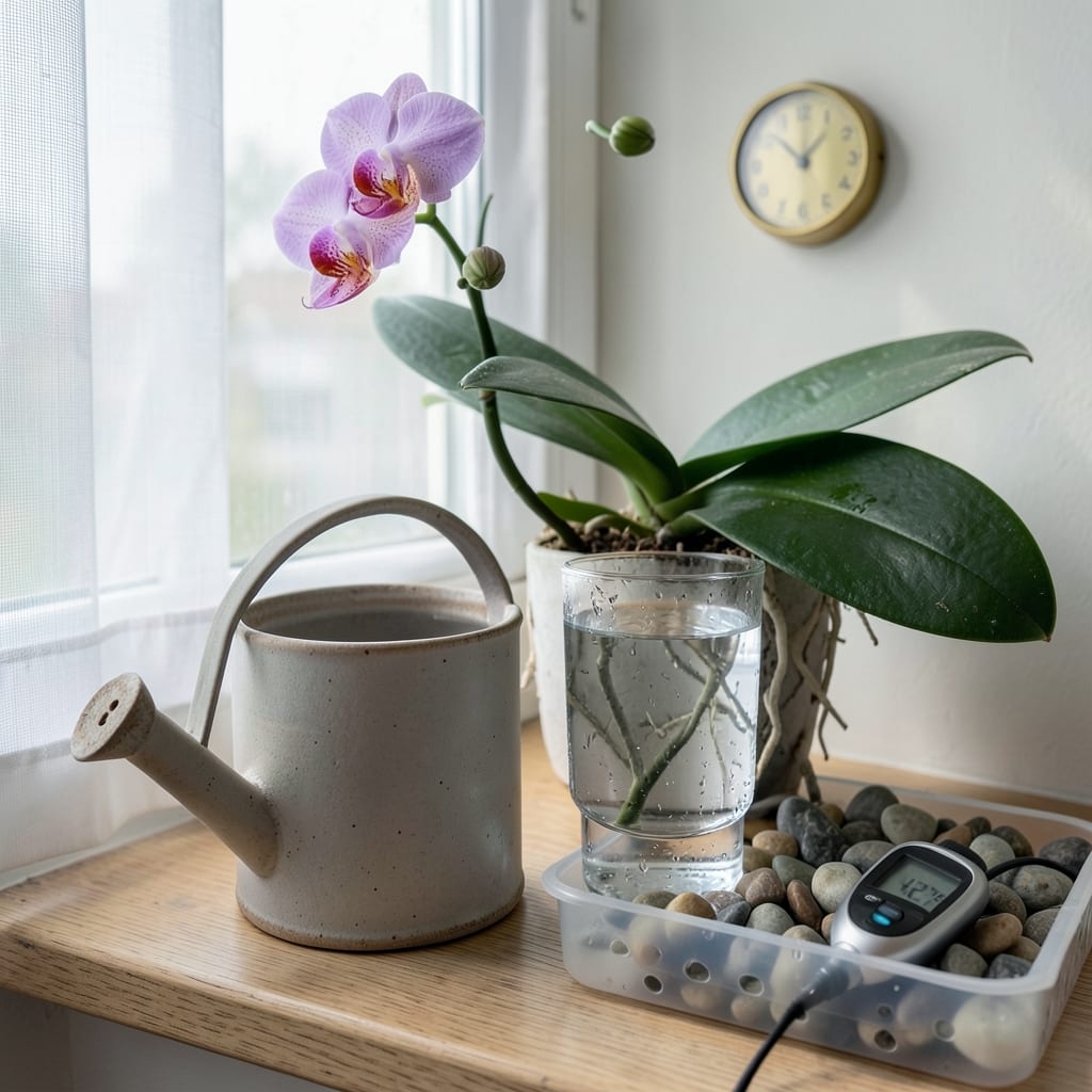 How Often to Water Orchids in Dry Environments: Adjust Frequency by Root Color & Seasonal Needs