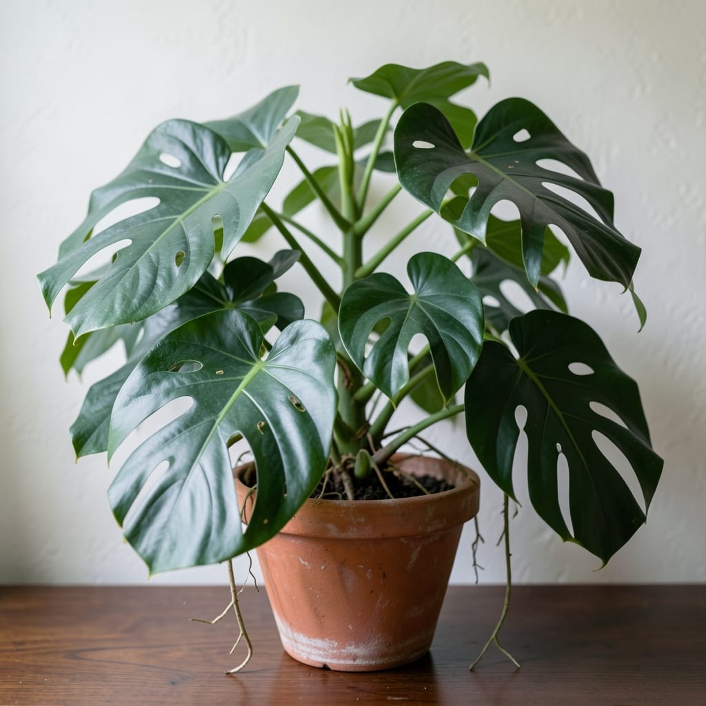 How Much Light for Swiss Cheese Plant: Bright Indirect Sunlight Guide for Healthy Leaves