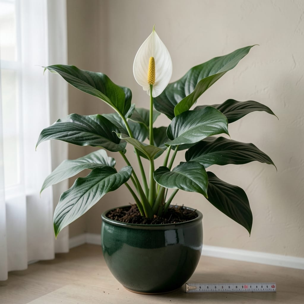 How Tall Can a Peace Lily Grow: Indoor vs Outdoor Limits & Growth Hacks