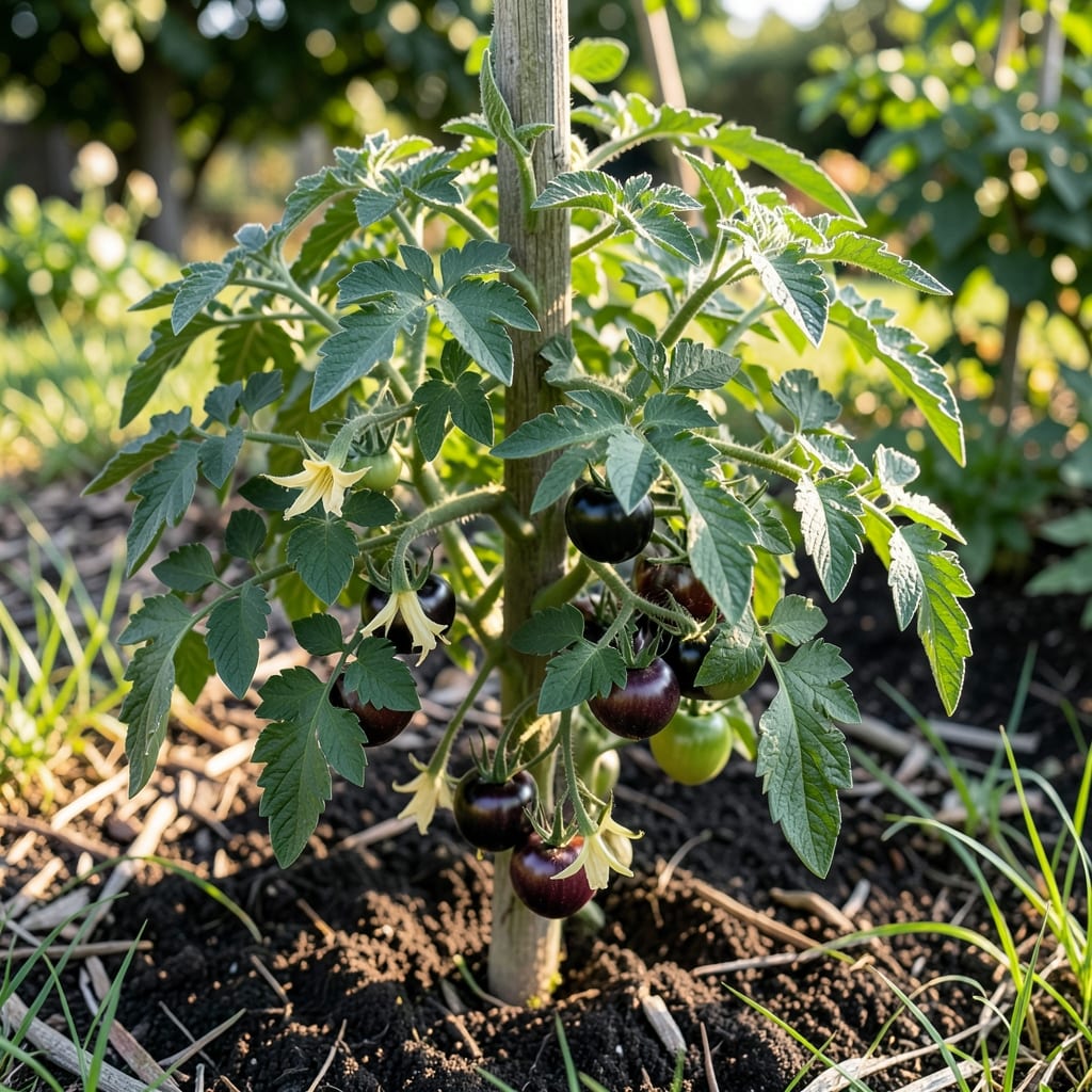 How Tall Do Black Krim Tomatoes Grow: Vine Height, Spread, and Staking Needs