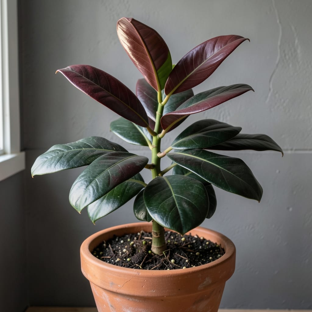 How Much Light for Rubber Plant: Bright Indirect Sunlight Secrets for Leaf Health