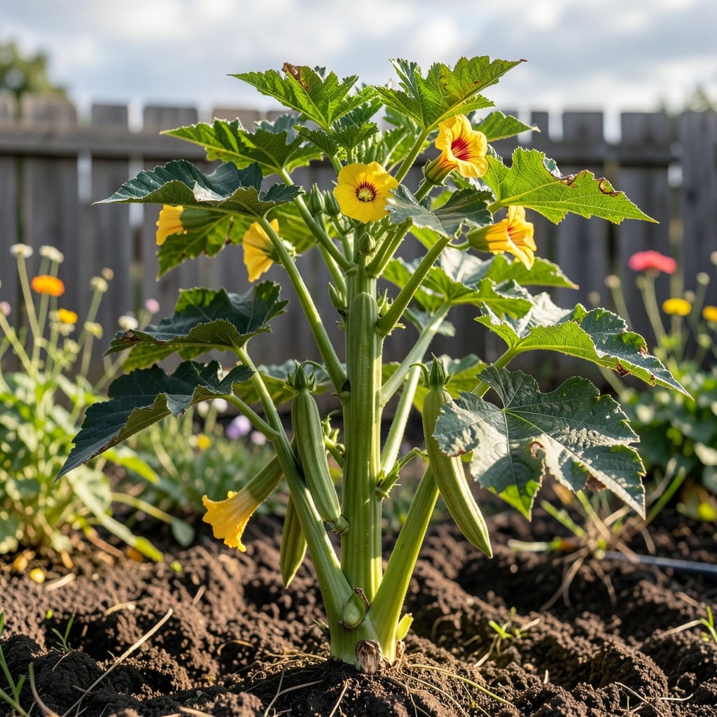 How Tall Can Okra Plants Grow: From 5 to 20 Feet—What Affects Their Height