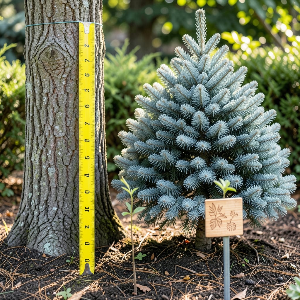 How Tall Do Baby Blue Spruce Trees Grow: Variety-Specific Mature Heights Compared