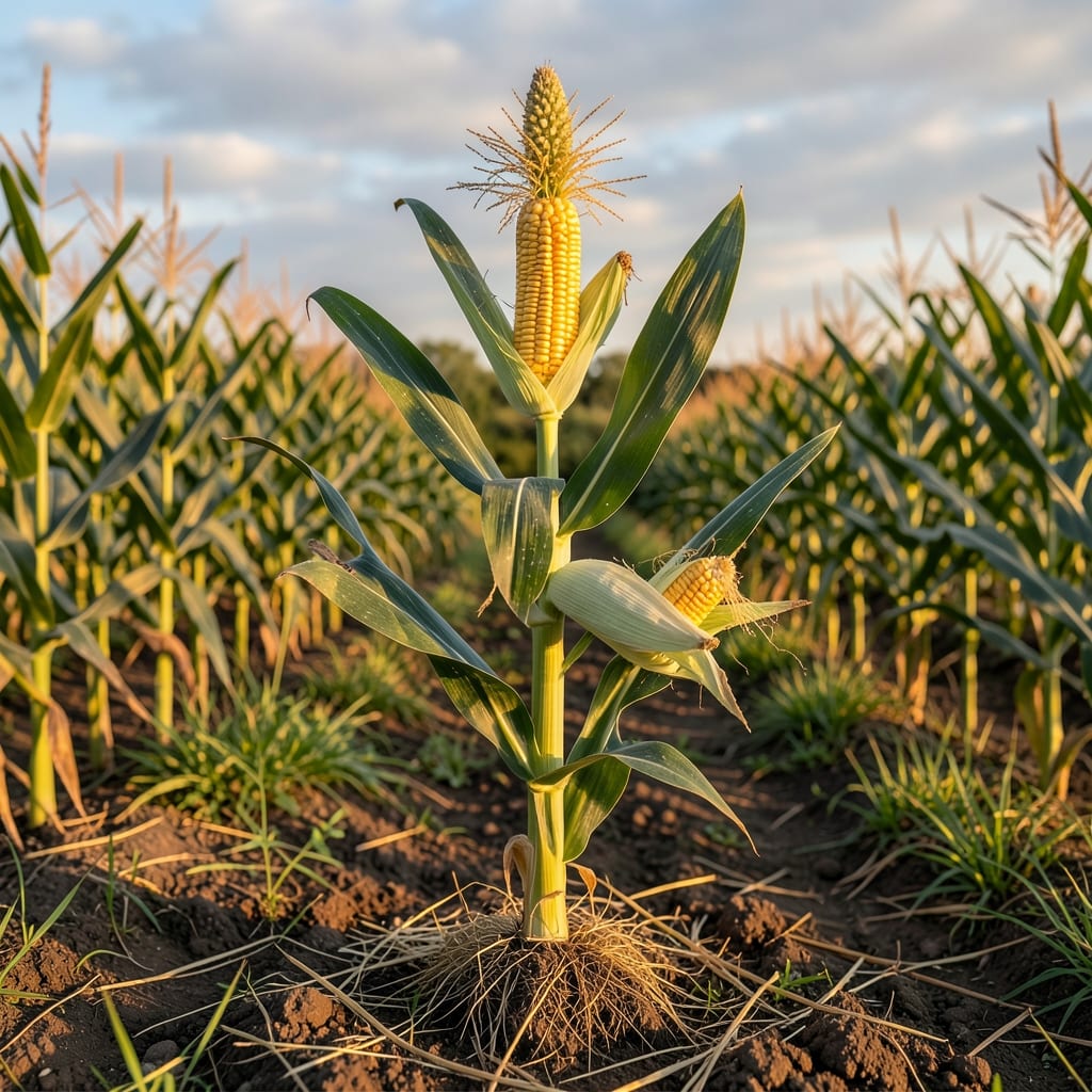How Tall Corn Grows: Variety Height Chart & Space-Saving Tips