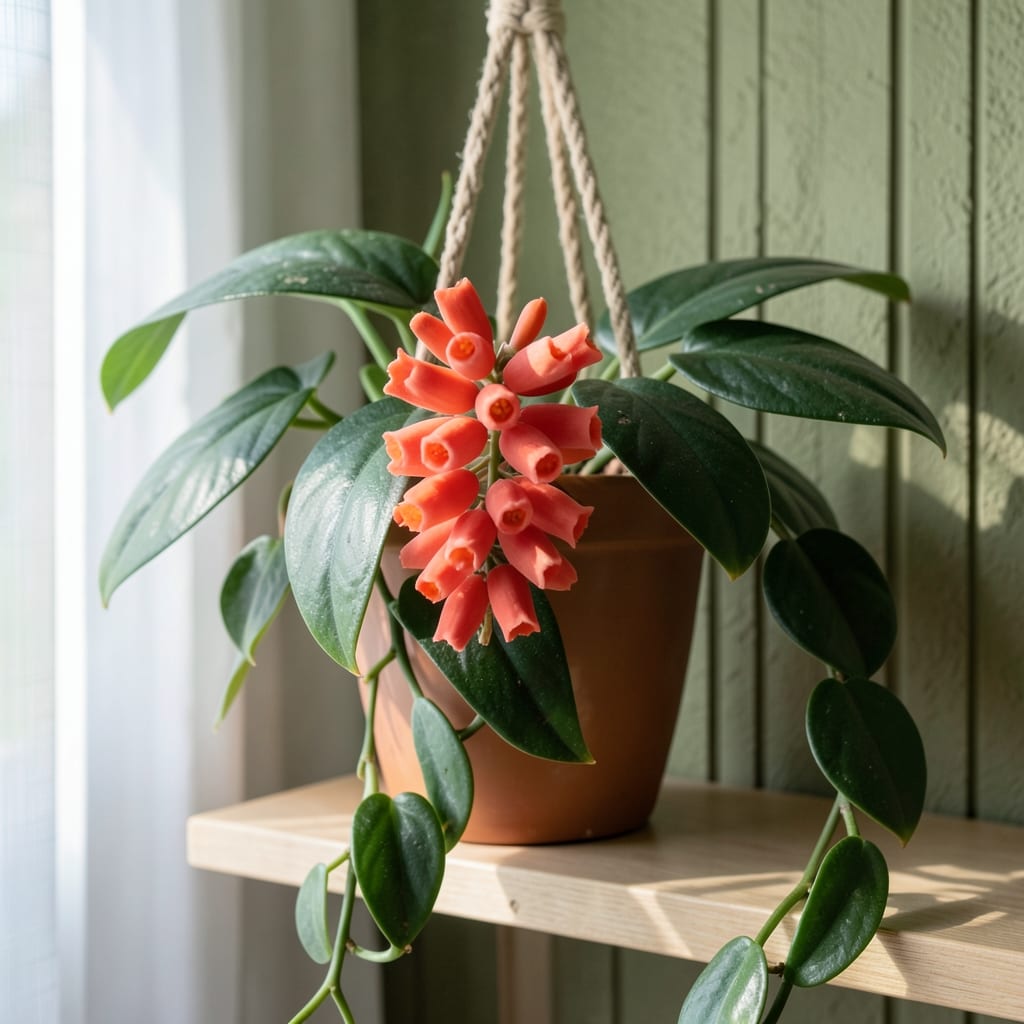 How Much Light Does a Lipstick Plant Need: Thriving in East-Facing Windows or 4-6 Hours of Dappled Sun