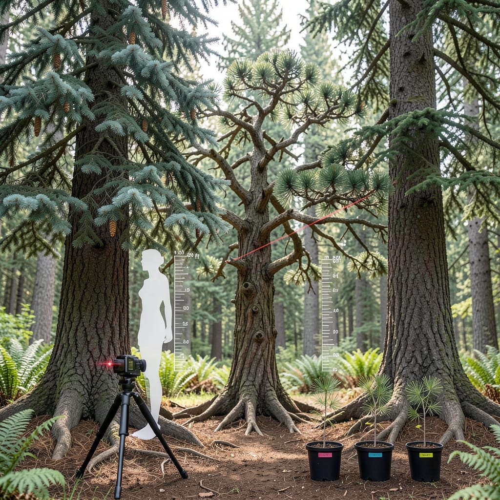 How Tall Can Evergreen Trees Grow: From 3-Foot Dwarfs to 300-Foot Giants