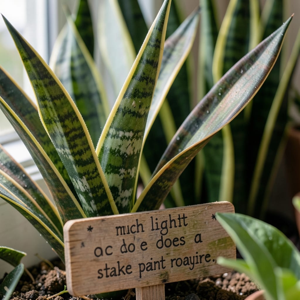 How Much Light Does a Snake Plant Require: Thriving on 6 Hours of Indirect Sun Daily