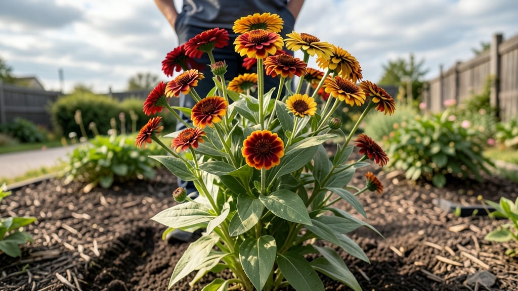 How Tall Will Zinnias Grow: Dwarf to Giant Heights by Variety