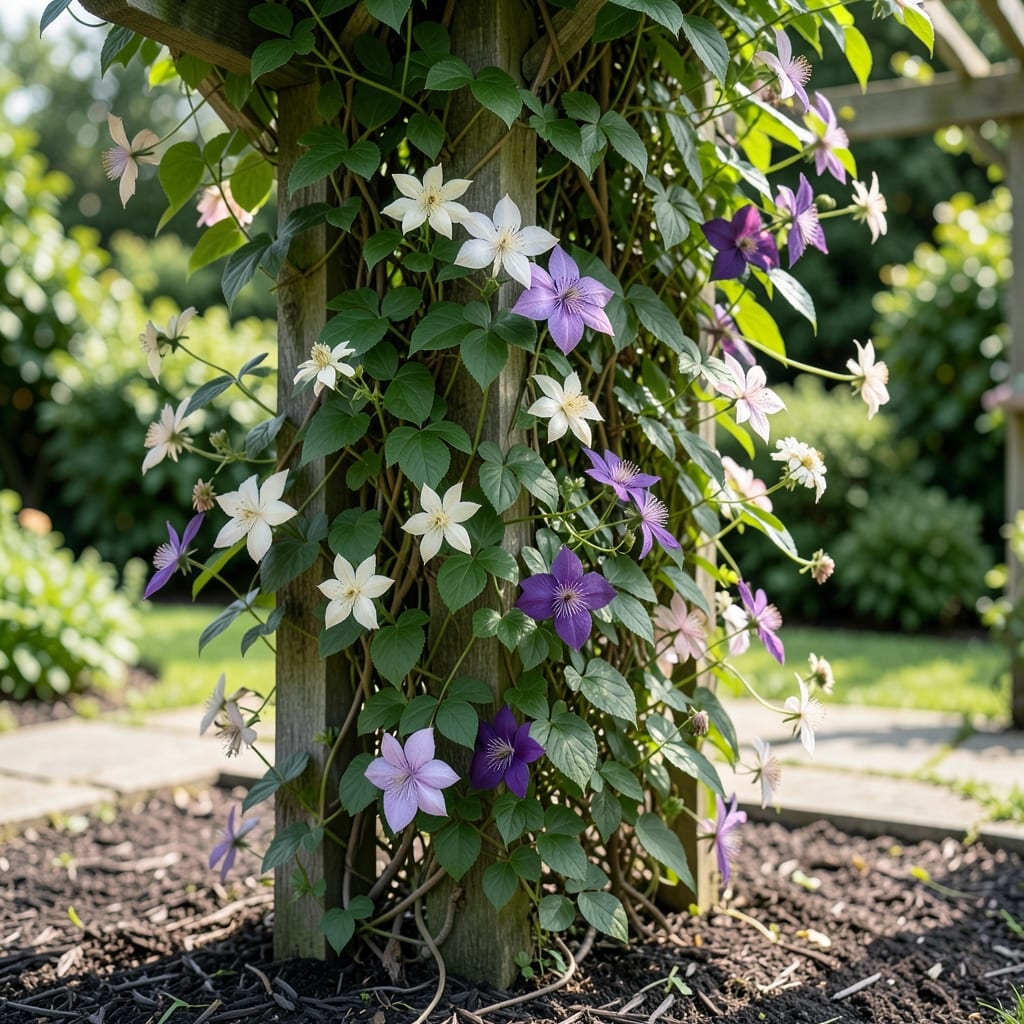 How Tall Can Clematis Grow: Max Heights by Variety & Support Needs