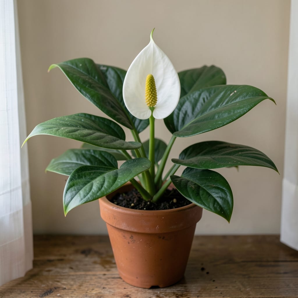 How Much Light Does a Peace Lily Plant Need: Thrives in 12-16 Hours of Indirect Sunlight Daily