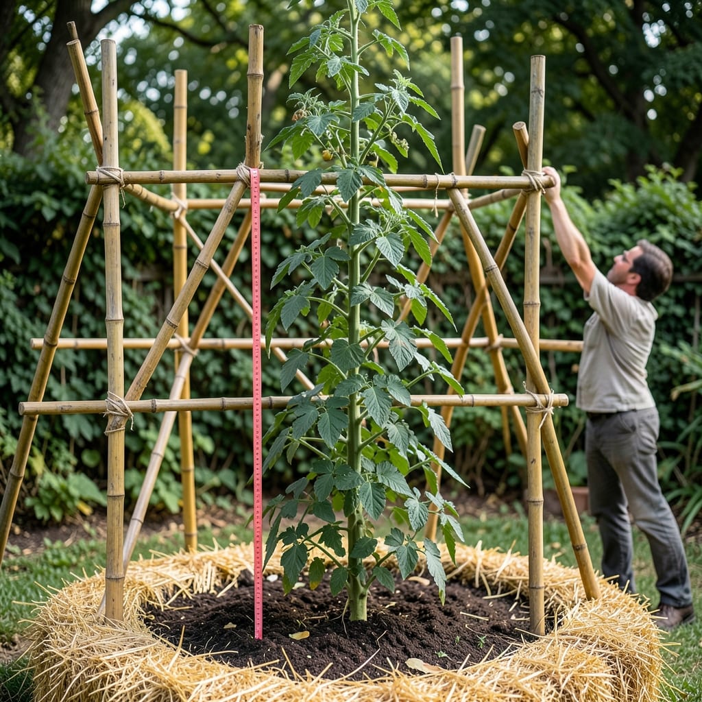 How Tall Can Indeterminate Tomatoes Grow: Vertical Limits & Staking Secrets for 15-Foot Vines