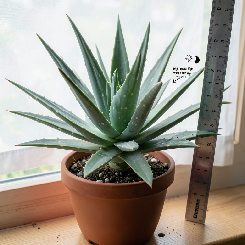 How Much Light for Aloe Vera Plants: Bright Indirect Sunlight Secrets for Healthy Growth