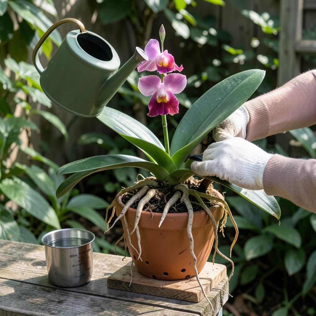 How Much Water Do I Need to Give Outdoor Orchids a Day: Exact Milliliter Guide by Type