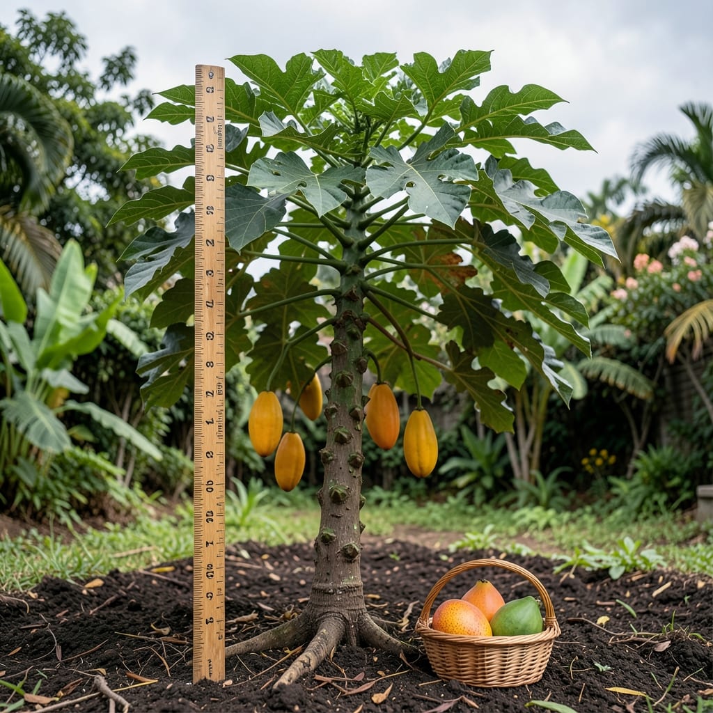 How Tall Can a Papaya Tree Grow: From 10 to 30 Feet—Key Varieties Compared