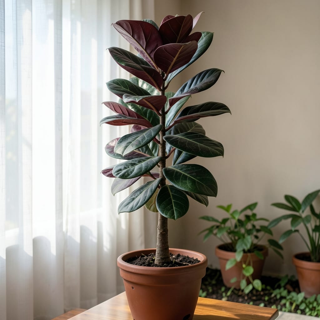 How Tall Can Rubber Plants Grow: From 3-Foot Houseplants to 10-Foot Giants