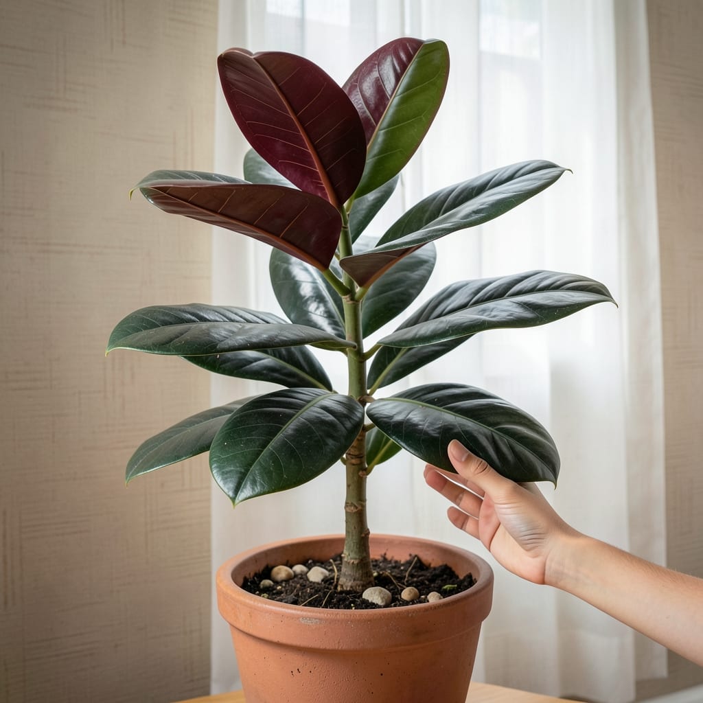 How Tall Can Rubber Trees Grow: Ceiling Heights by Variety & Indoor Care Limits